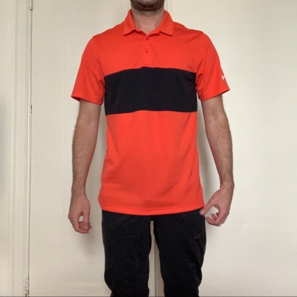 Nike Golf Men’s Standard Performance Dri-Fit Polo Size Small - Picture 1 of 8